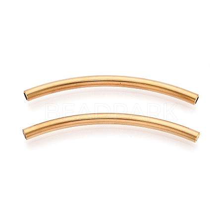 304 Stainless Steel Tube Beads STAS-T065-19G-1
