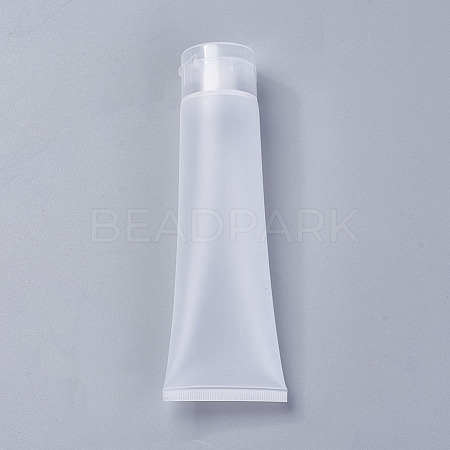 PE Plastic Refillable Flip Top Cap Bottles MRMJ-WH0037-02C-1