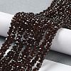 Baking Paint Imitation Jade Glass Bead Strands LS-DGLA-A034-J4MM-A11-5