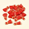 20Pcs Handmade Polycotton(Polyester Cotton) Tassel Decorations FIND-FS0003-27I-2