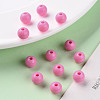 Opaque Acrylic Beads MACR-S370-C8mm-A02-6