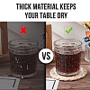 6Pcs 3 Styles Handmade Hot Pads with Corn Straw Woven Placemats AJEW-MB0001-04-5