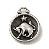 304 Stainless Steel Pendants STAS-L022-306AS-02-1
