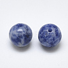 Natural Blue Spot Stone Beads X-G-T122-25A-13-2