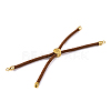 Nylon Cords Bracelet Makings Fit for Connector Charms AJEW-P116-01G-20-2