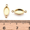 304 Stainless Steel Connector Cabochon Settings STAS-N115-33G-3
