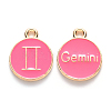 Alloy Enamel Pendants ENAM-S124-01A-03I-1