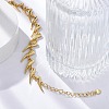 Rack Plating Brass Teardrop Link Chain Necklaces for Women NJEW-C064-01G-2