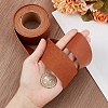 2M PVC Imitation Leather Ribbons SRIB-WH0011-126C-04-3