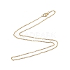 304 Stainless Steel Cable Chains Necklace for Men Women NJEW-N050-A02-G15-3