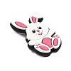 Easter Rabbit Silicone Beads SIL-V002-05B-2