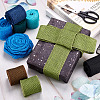 6 Rolls 6 Colors Burlap & Linen Ribbon OCOR-BT0001-03-7