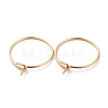 316 Surgical Stainless Steel Hoop Earring Findings X-STAS-J025-01A-G-1