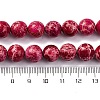 Dyed Natural Regalite/Imperial Jasper/Sea Sediment Jasper Beads Strands G-B124-C03-03-3