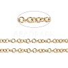 Ion Plating(IP) 304 Stainless Steel Rolo Chains CHS-H013-07G-C-1