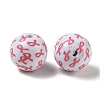 Printed Opaque Acrylic Beads AC-CBA6329-02A-02-2