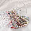 2Pcs 2 Styles Glass Seed Beads Stretch Bracelet Sets BJEW-SW001591-6