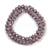 Handmade Gold Sand Lampwork Beads Strands LAMP-R141-10mm-25-2