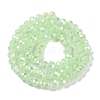 Baking Electroplate Glass Beads Strands DGLA-A039-J6MM-B10-2