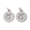 Non-Tarnish 304 Stainless Steel Charms STAS-Q201-T447P-1