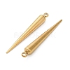 304 Stainless Steel Pendants Ion Plating(IP) STAS-F327-01G-2