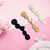 30Pcs 3 Colors Handmade Chinese Frog Knot Buttons Sets AJEW-CY0001-50-4