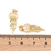 Brass Enamel Pendants X-KK-Z140-13G-3