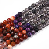 Natural Mixed Gemstone Beads Strands G-D080-A01-02-34-4