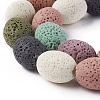 Natural Lava Rock Beads Strands G-F671-03B-09-3