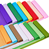 16Pca 16 Colors Handmade Crepe Paper DIY-FH0010-37-1