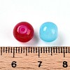 Baking Painted Imitation Jade Glass Beads DGLA-Q021-8mm-M-4