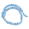 Handmade Millefiori Lampwork Beads Strands LAMP-G166-15G-1