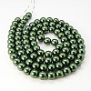 Glass Pearl Beads Strands X-HY-3D-B59-2