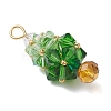 Glass Pendants PALLOY-MZ01029-3