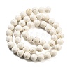 Natural Fossil Beads Strands G-H026-02C-3