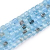 Dyed Natural Agate Beads Strands G-T138-211C-4