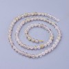 Natural Gold Rutilated Quartz Beads Strands G-F619-10A-4mm-2