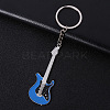 Baking Paint Zinc Alloy Keychain KEYC-PW0002-060F-1