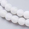 Natural Crackle Agate Beads Strands X-G-G055-6mm-5-3