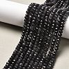 Dyed Natural Malaysia Jade Rondelle Beads Strands G-E316-2x4mm-09-1