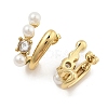 PVD Vacuum Plating Golden 304 Stainless Steel Stud Earrings for Women EJEW-C120-16G-02-2