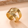 304 Stainless Steel Cuff Open Rings WG1A940-03-1