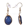 Natural Lapis Lazuli Pendant Jewelry Sets SJEW-JS01130-03-10