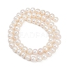 Natural Cultured Freshwater Pearl Beads Strands PEAR-I007-07X-12D-3
