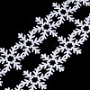 Christmas Snowflake Felt Lace Trim OCOR-D013-03C-3