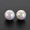 Opaque Acrylic Beads MACR-S370-18mm-01-4