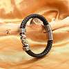 Braided Leather Cord Bracelets for Men BJEW-Z081-18AS-2