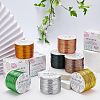 Matte Round Aluminum Wire AW-BC0003-30H-0.8mm-7
