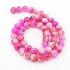Natural Persian Jade Beads Strands G-D434-8mm-07-2
