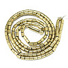 Electroplate Non-magnetic Synthetic Hematite Beads Strands G-S352-71A-01-2